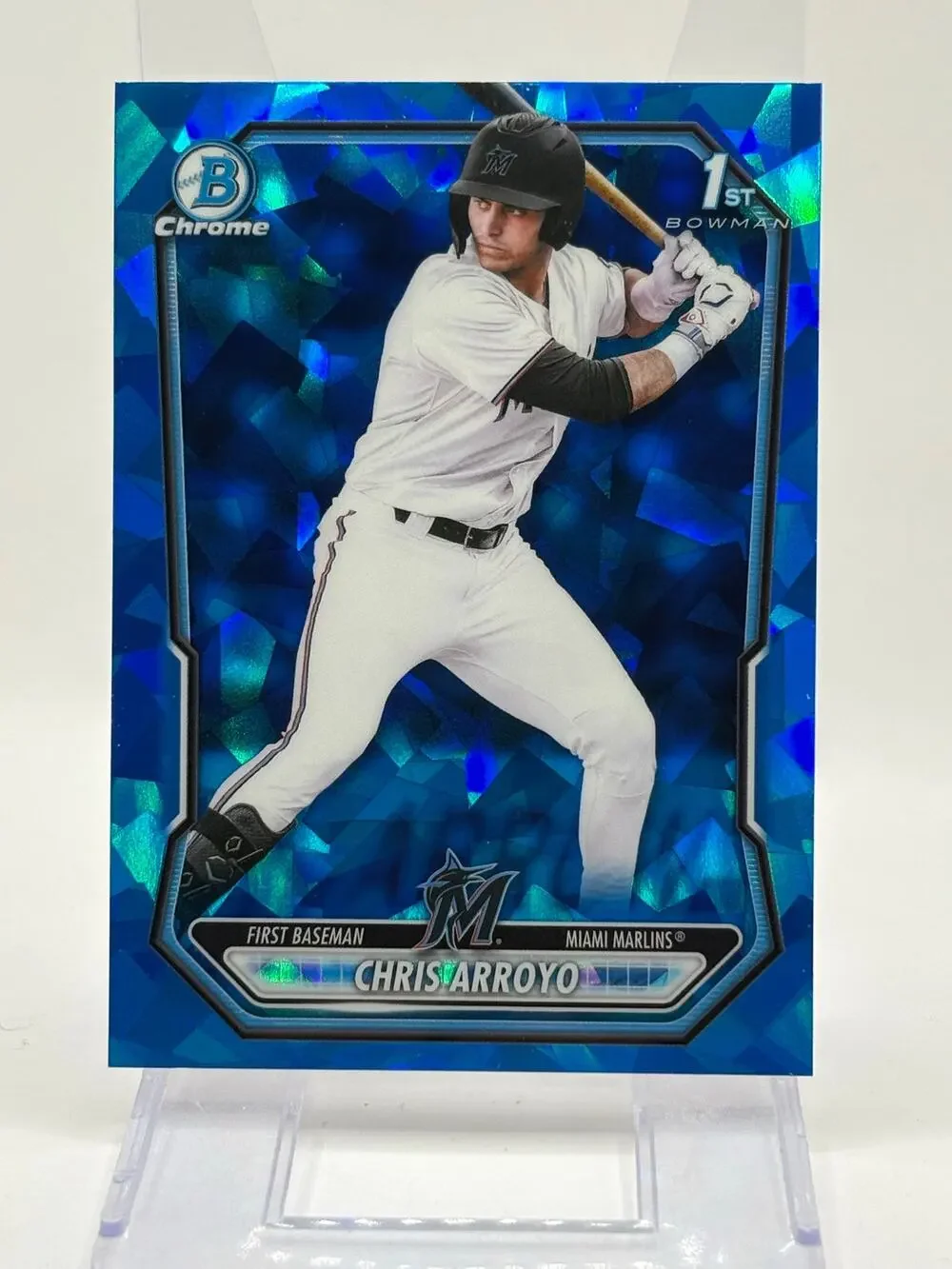 2026 Bowman Sapphire Chris Arroyo Chrome Prospects Miami Marlins